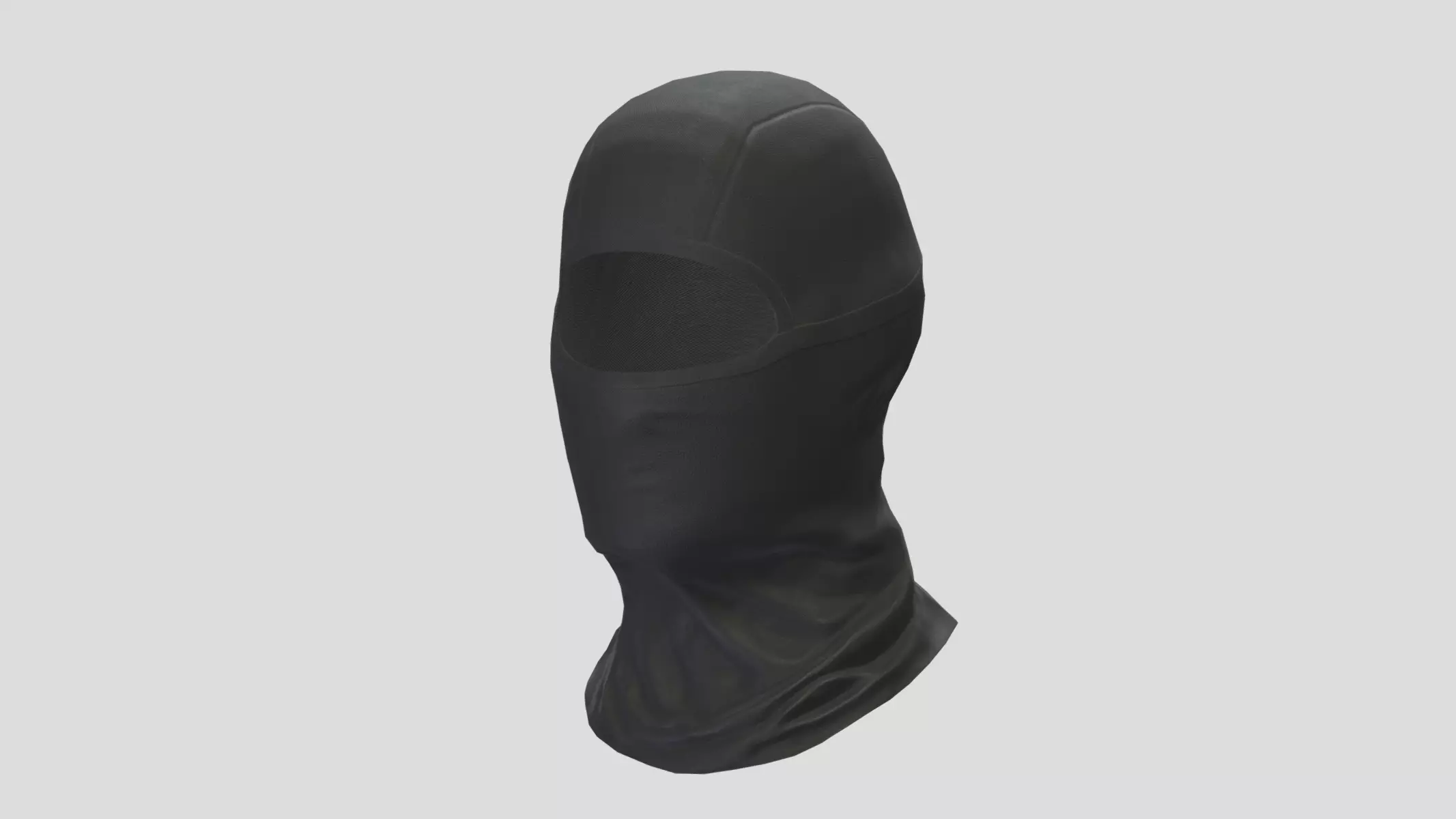 Balaclava Low Poly Low-poly 3D model_0