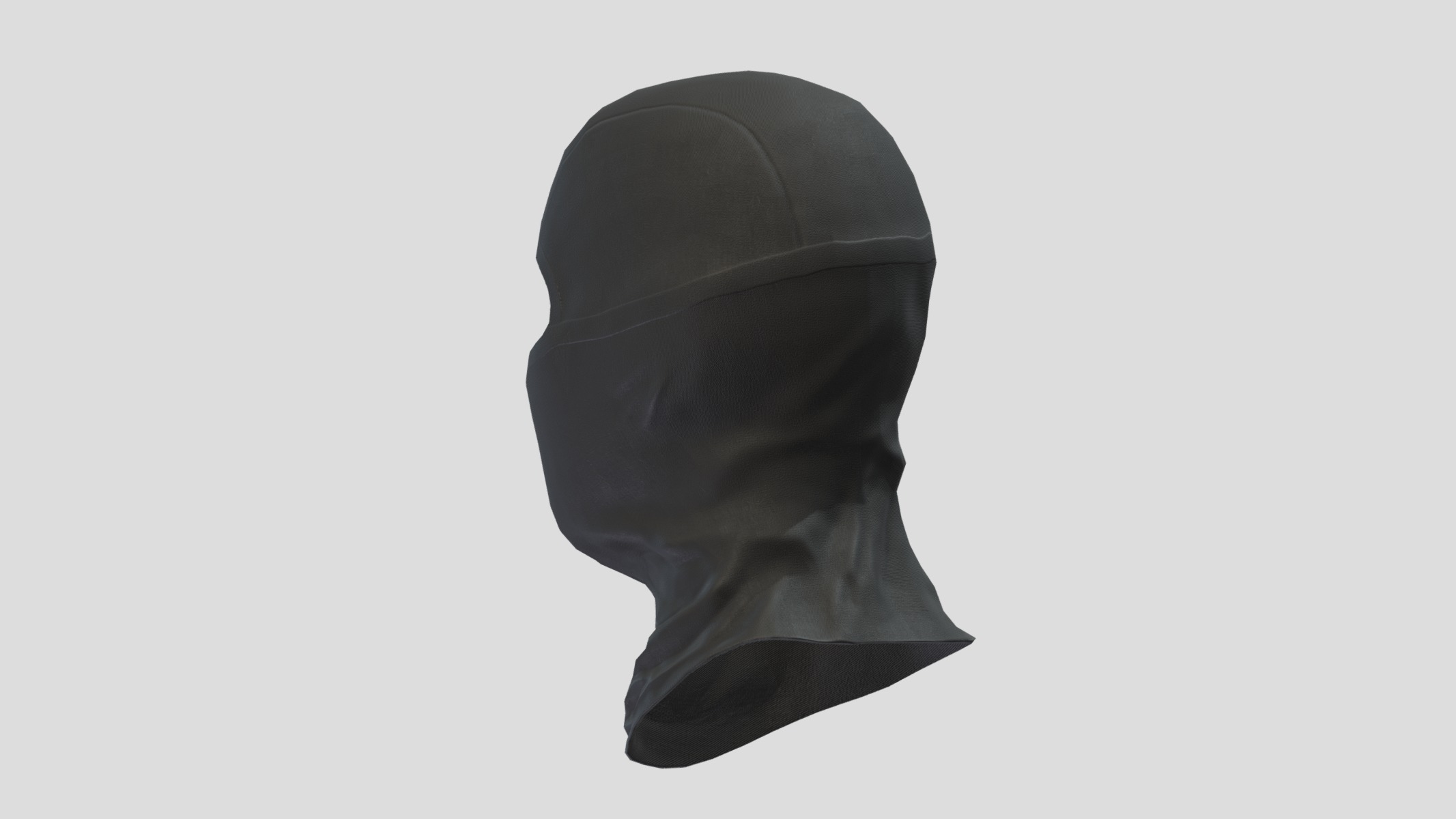Balaclava Low Poly Low-poly 3D model_6
