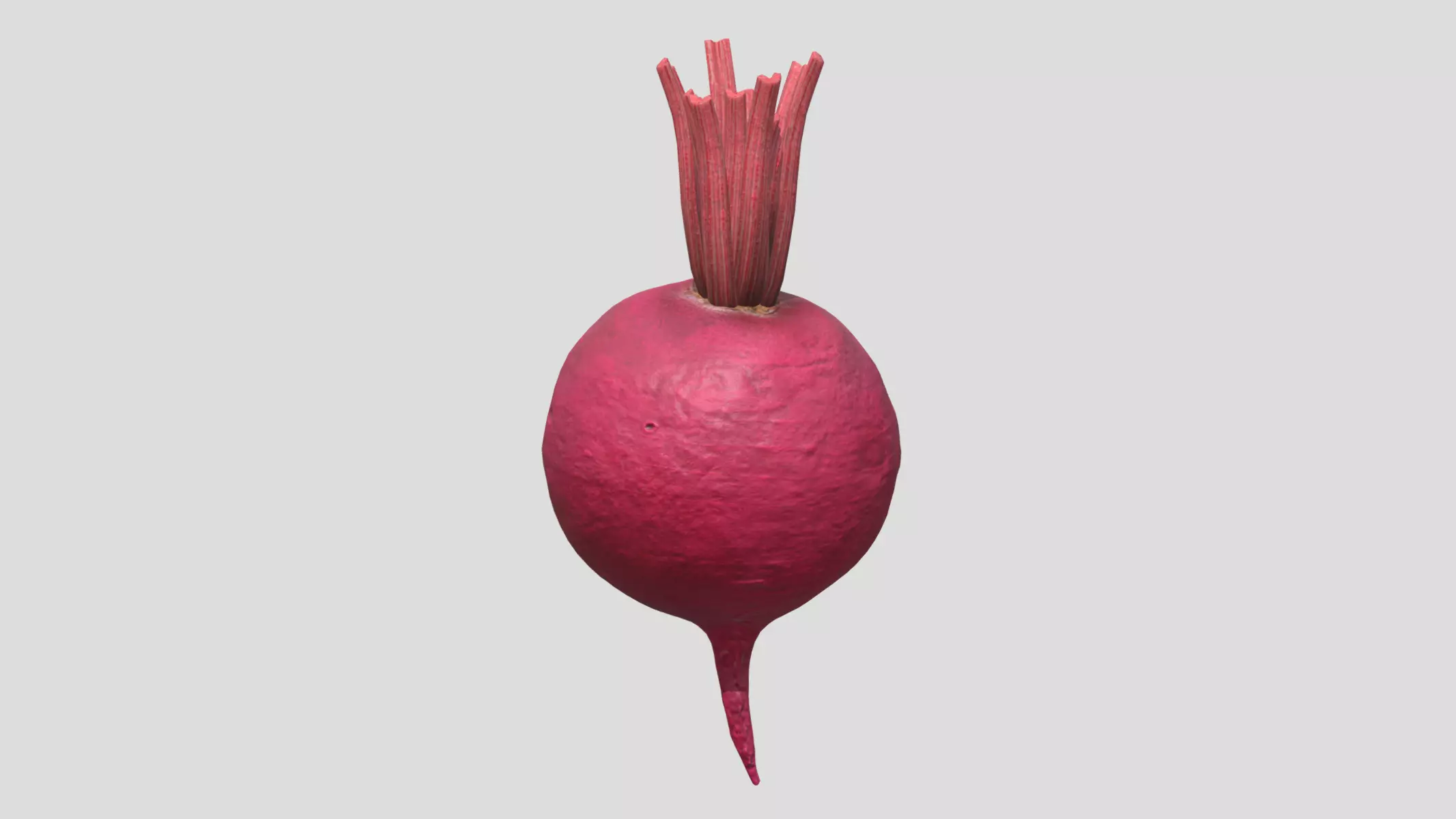 Beetroot Low Poly Low-poly 3D model