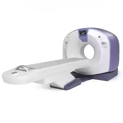 MRI machine  Low-poly 3D model