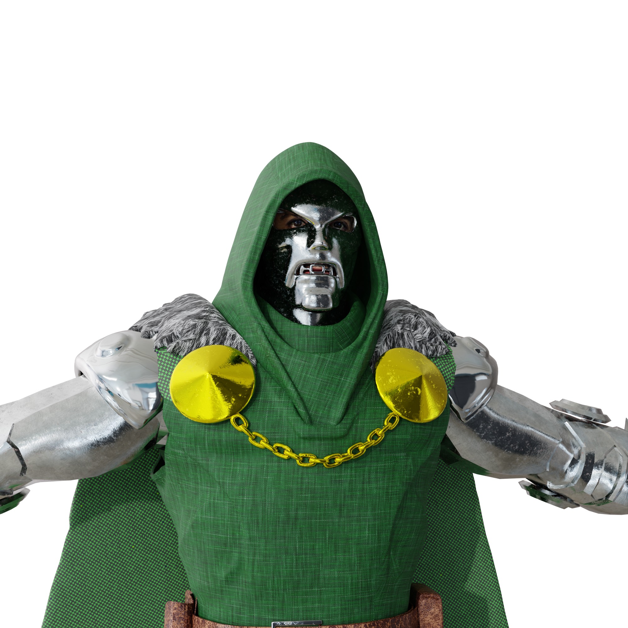 Dr Doom 3D model_3