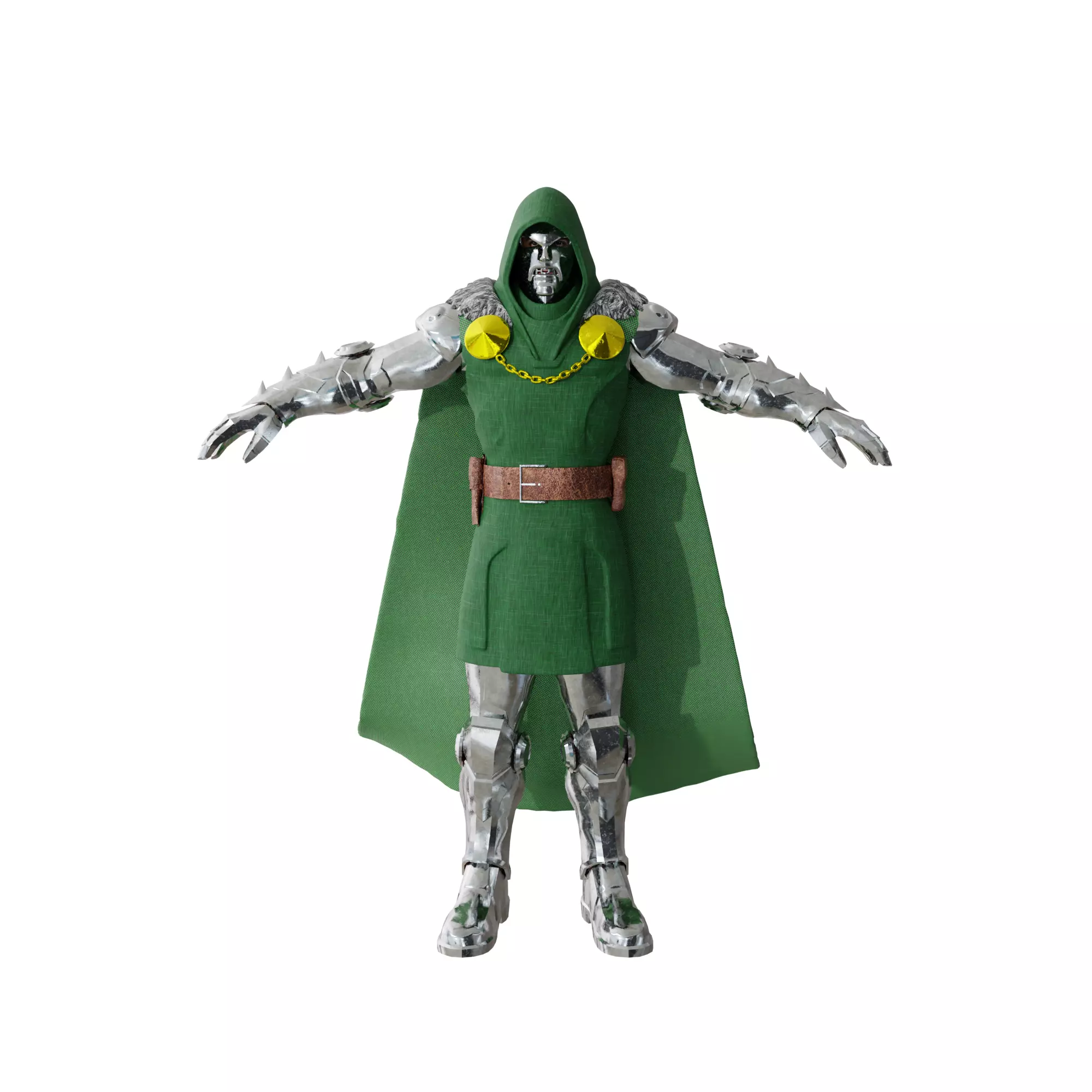 Dr Doom 3D model_0