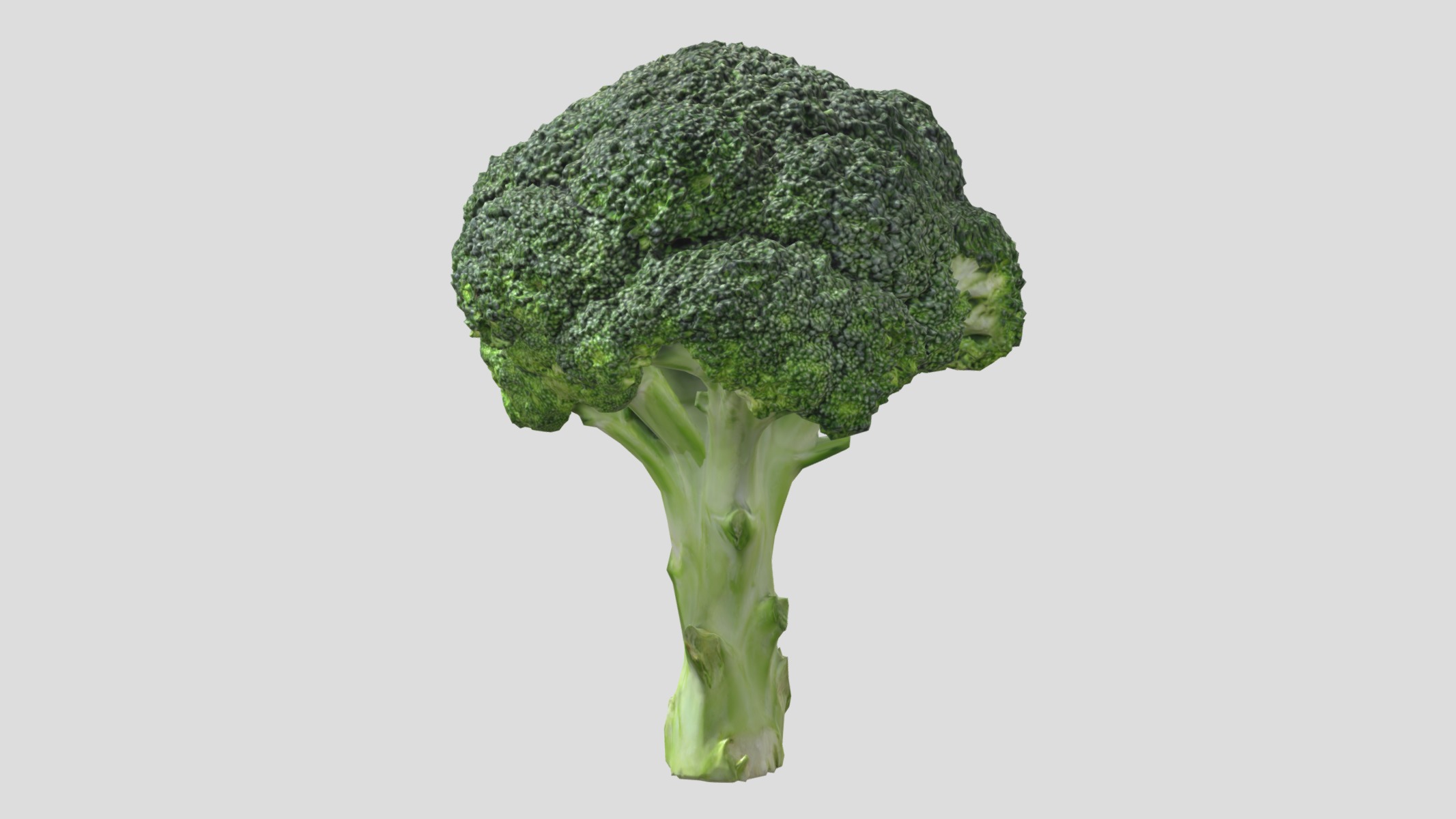 Broccoli Low Poly Low-poly 3D model_15