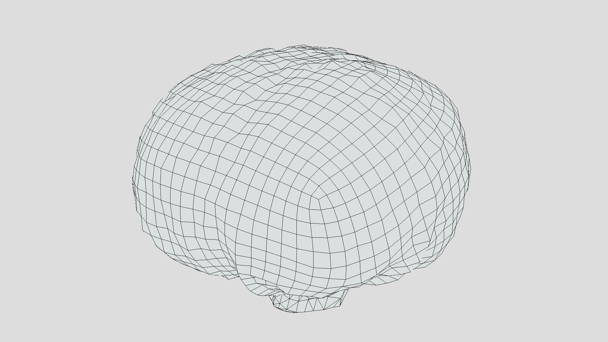 Cabbage Low Poly Low-poly 3D model_1