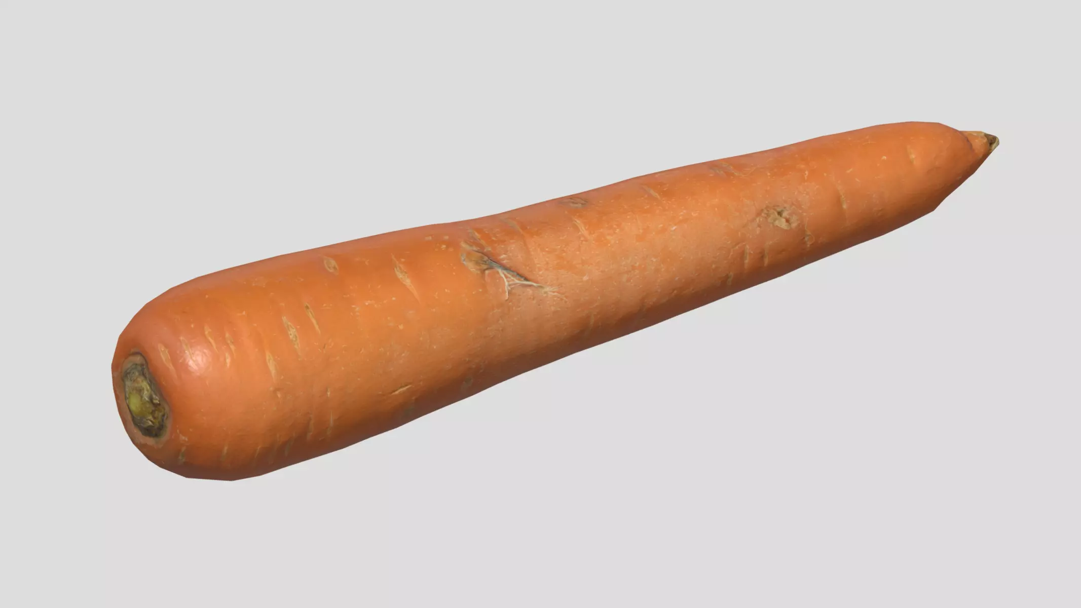 Carrot Low Poly Low-poly 3D model
