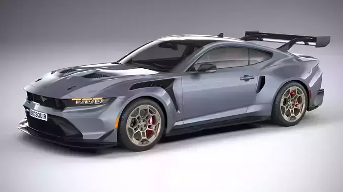 Mustang GTD 2025 3D model