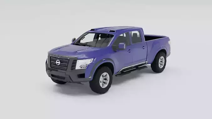Nissan Titan 2020 3D model