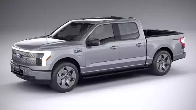 F-150 Lightning Flash 2024 3D model