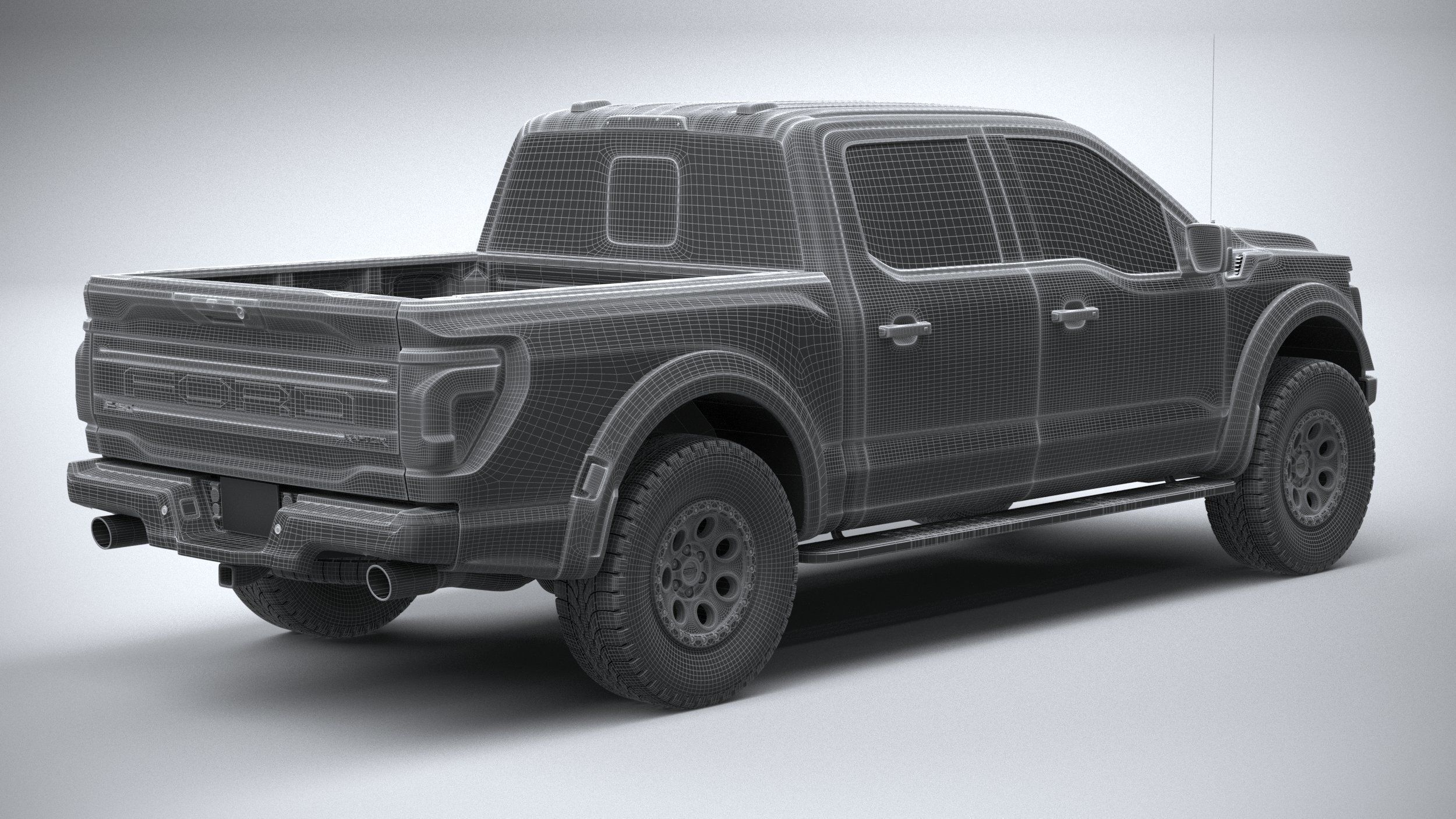 F-150 Raptor 2024 3D model_27