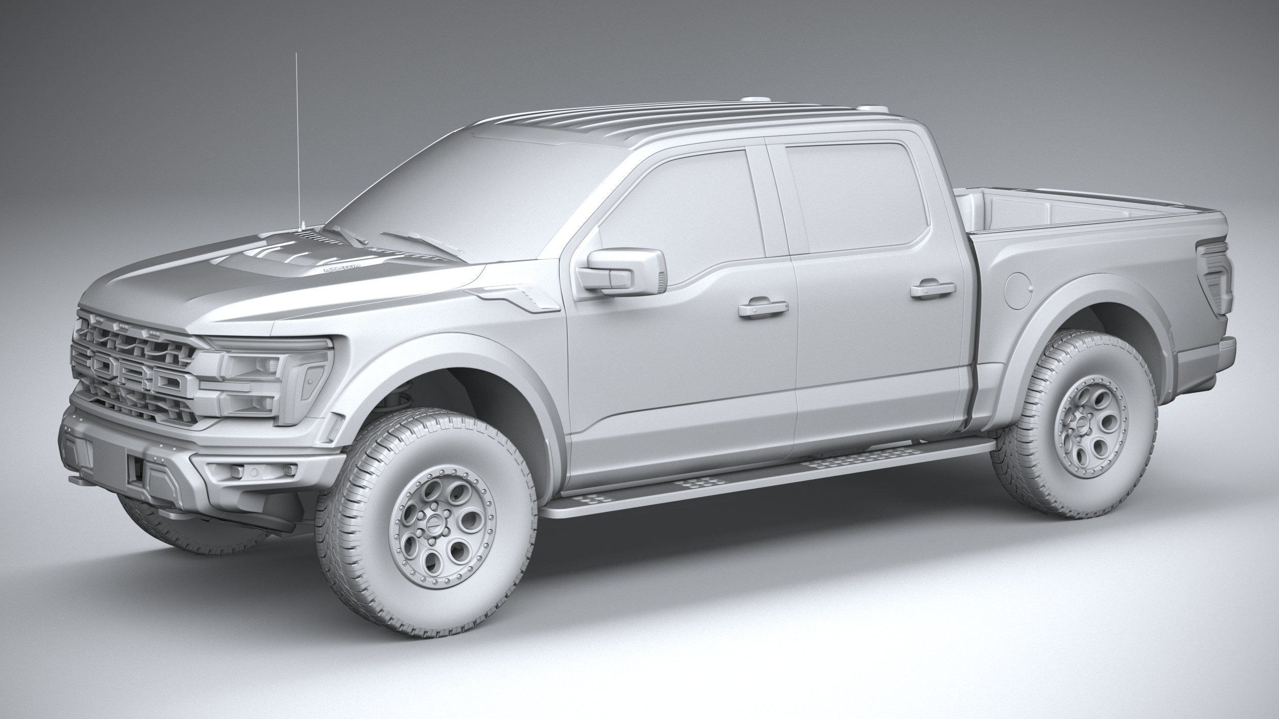 F-150 Raptor 2024 3D model_19