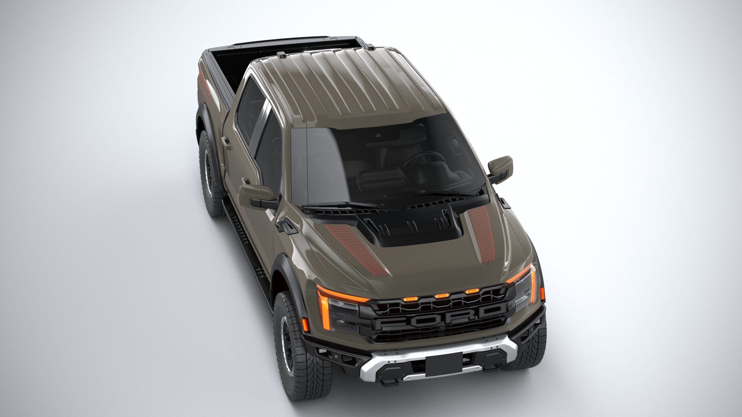 F-150 Raptor 2024 3D model_12