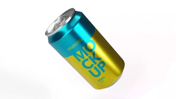 Soda Can 355ml - Blue