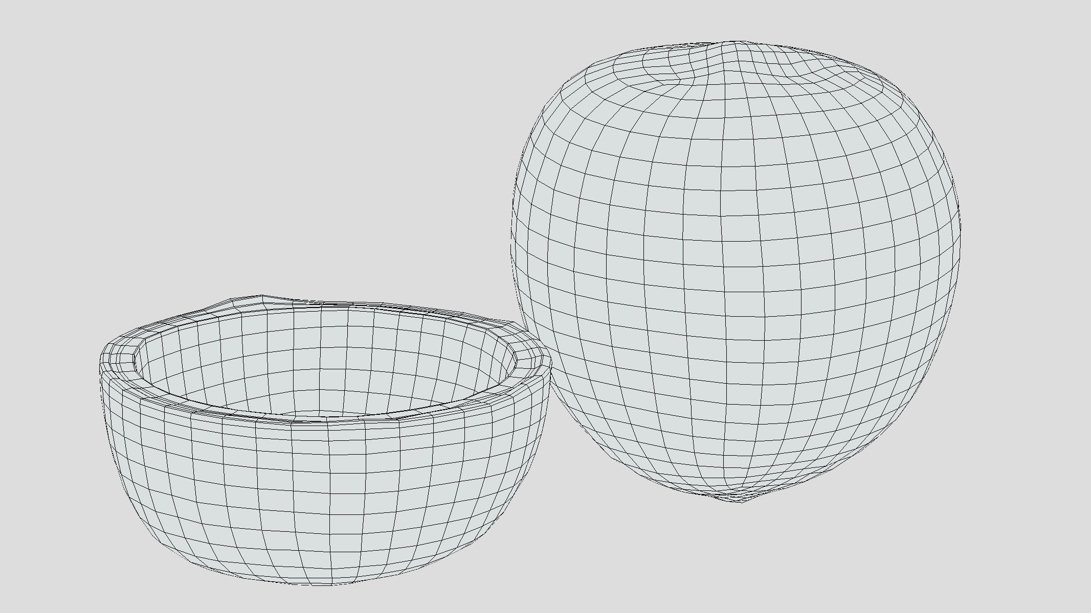 Coconut 01 Low Poly Low-poly 3D model_1