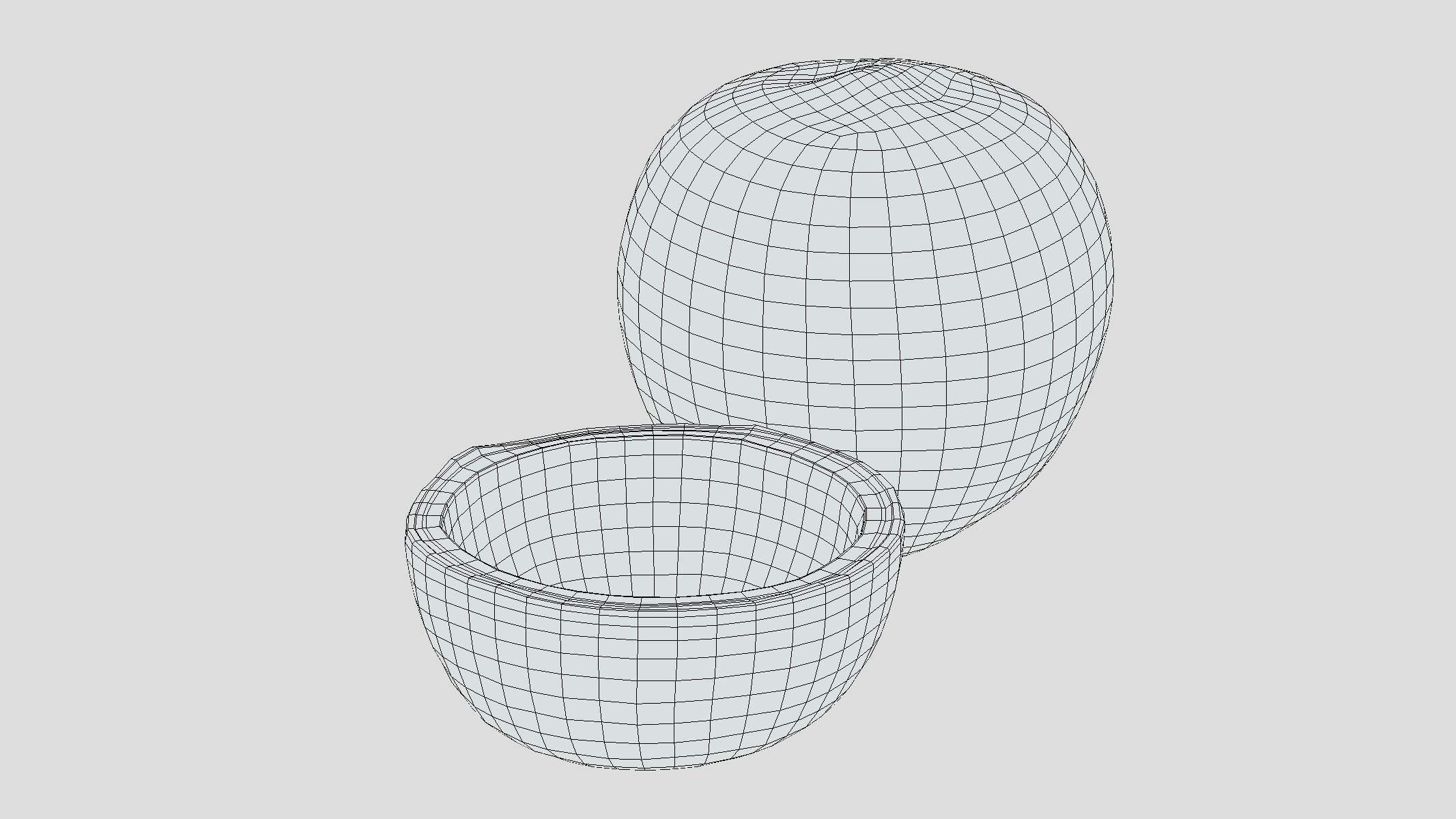 Coconut 01 Low Poly Low-poly 3D model_3