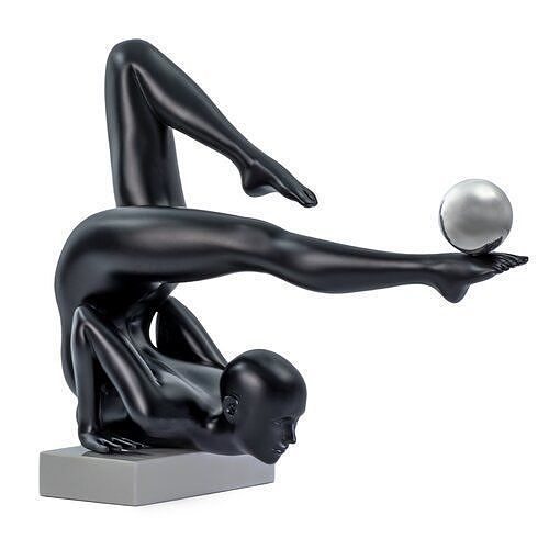 Bull Tickmacrevan Resin Doll Figurine  - 2 Colour 3D model