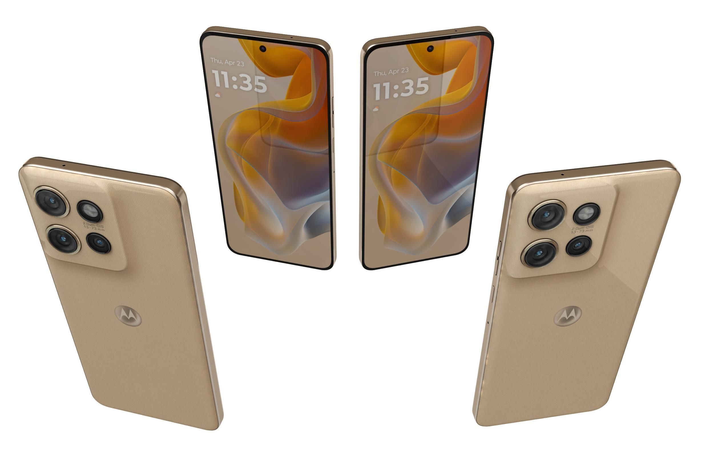 Motorola Edge 50 Neo Latte 3D model_4