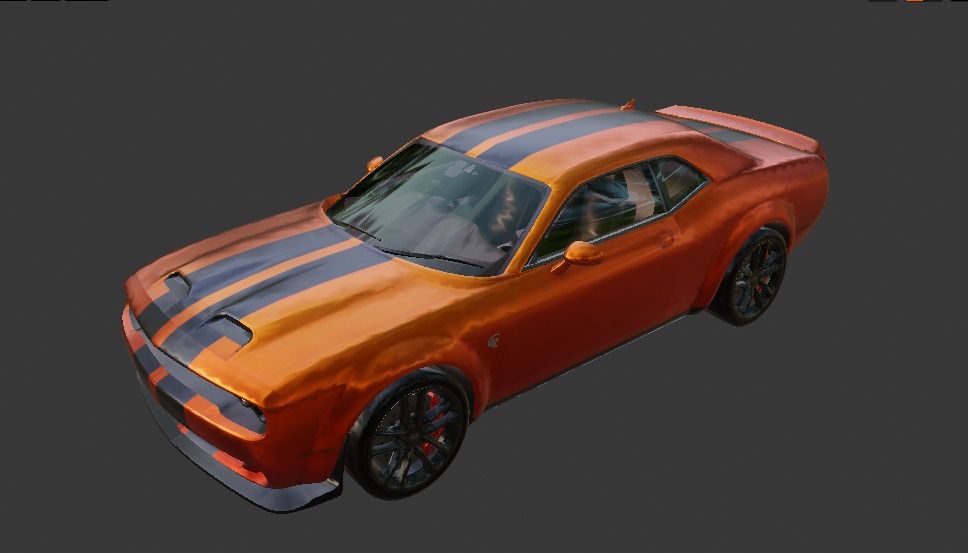 PUBG vehicles Sport pack 2 Low-poly 3D model_7