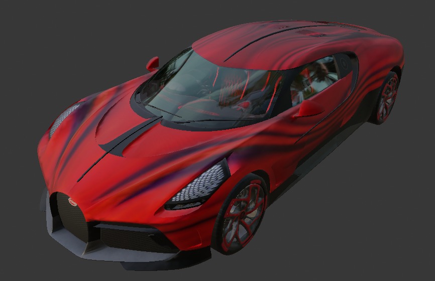 PUBG vehicles Sport pack 2 Low-poly 3D model_3