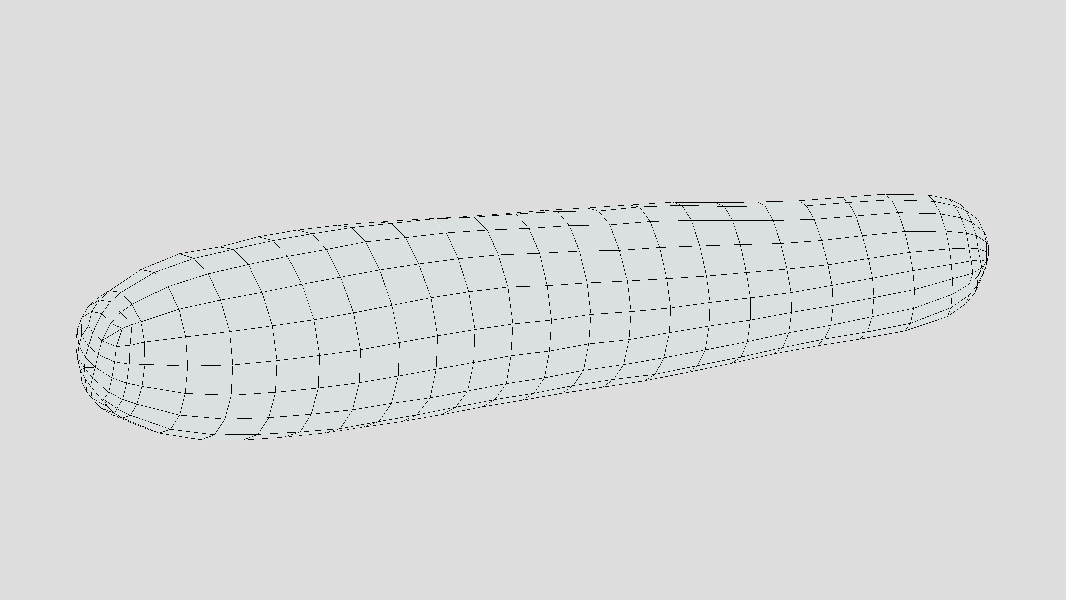 Cucumber Low Poly Low-poly 3D model_5