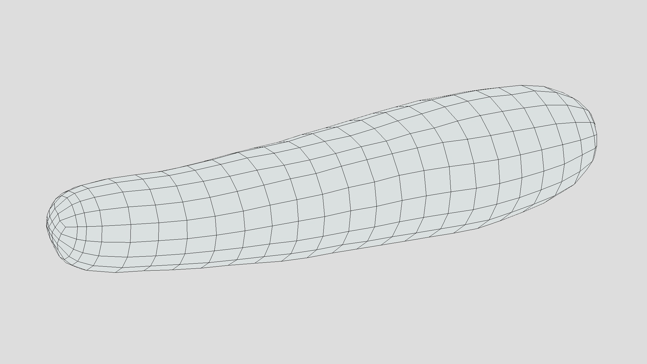 Cucumber Low Poly Low-poly 3D model_1