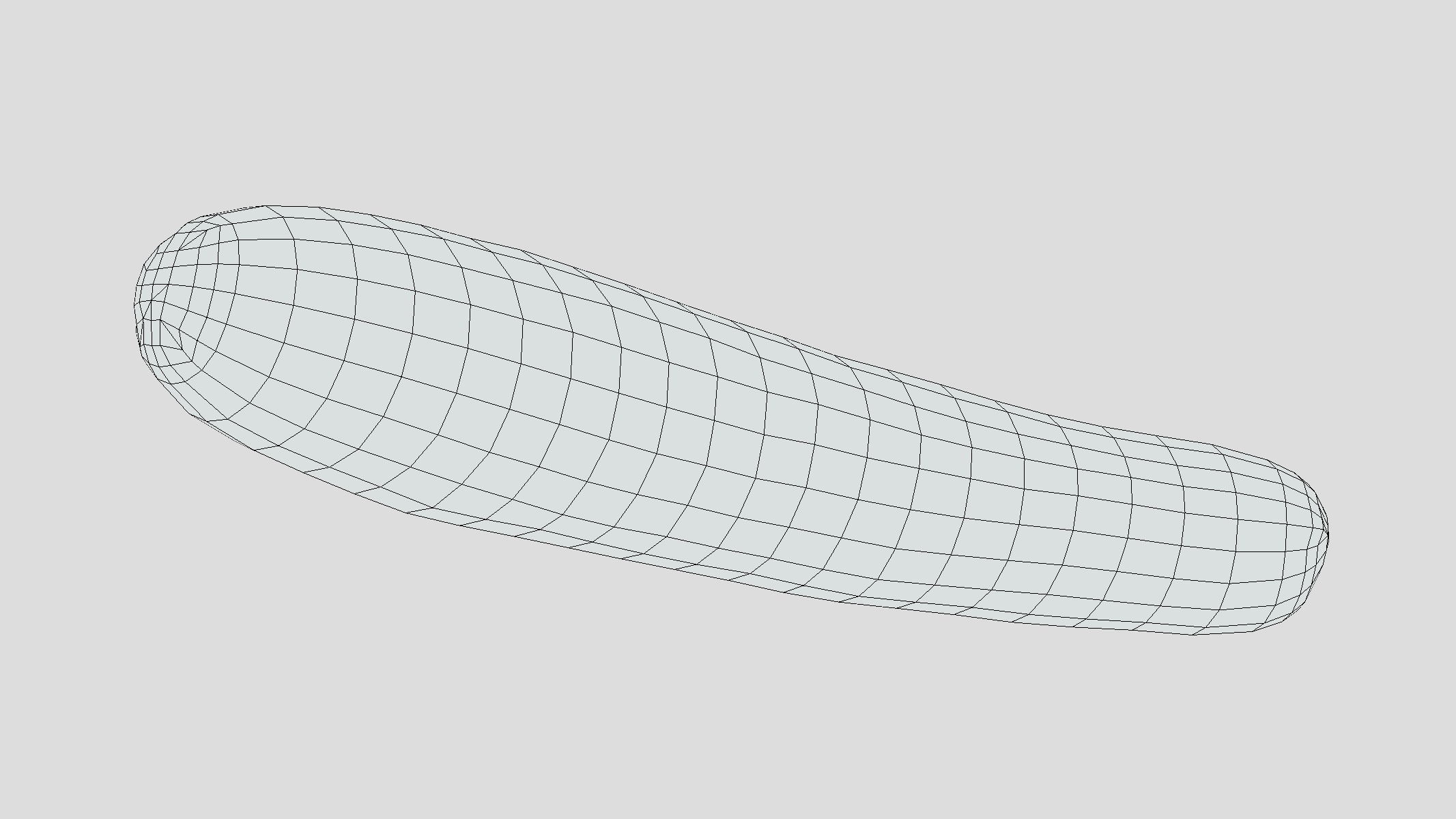 Cucumber Low Poly Low-poly 3D model_3