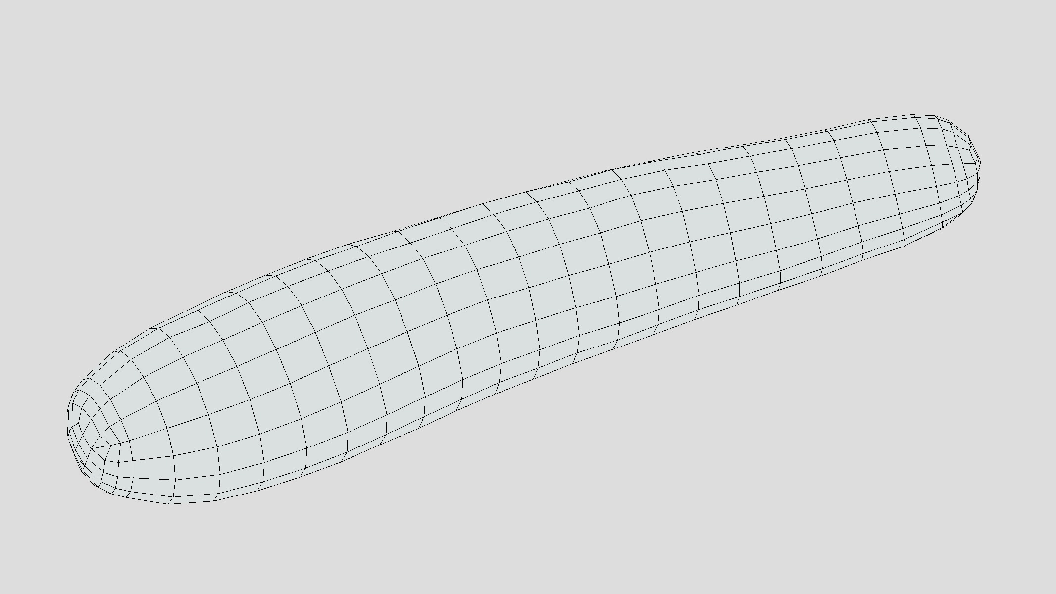 Cucumber Low Poly Low-poly 3D model_7