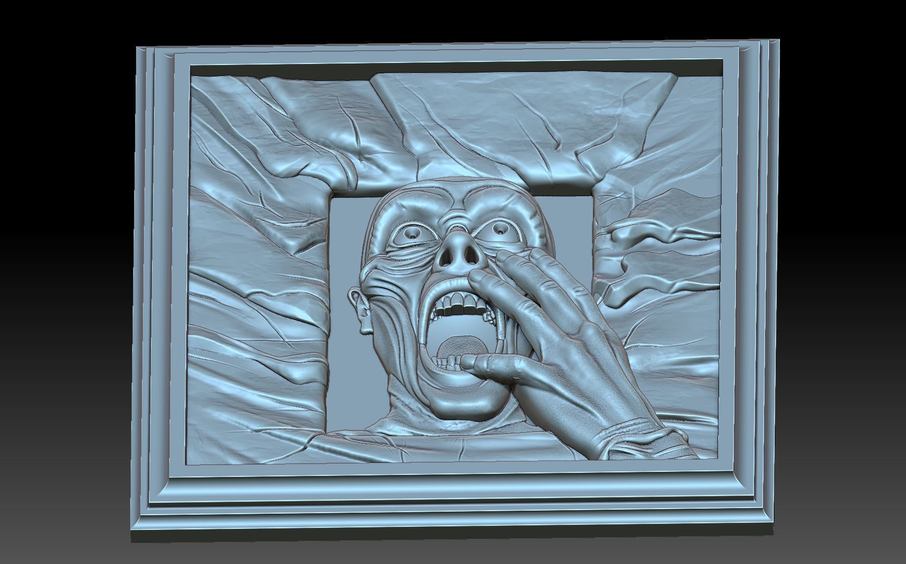 Monster 3D print model_3