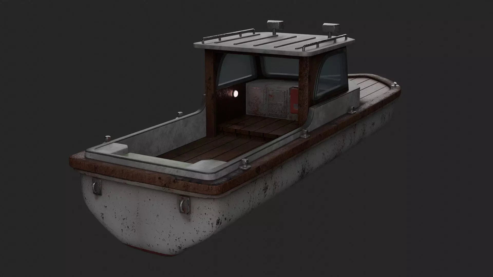 Speed Boat Free 3D model