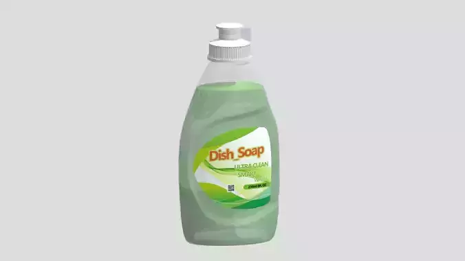 Dish Soap Low Poly