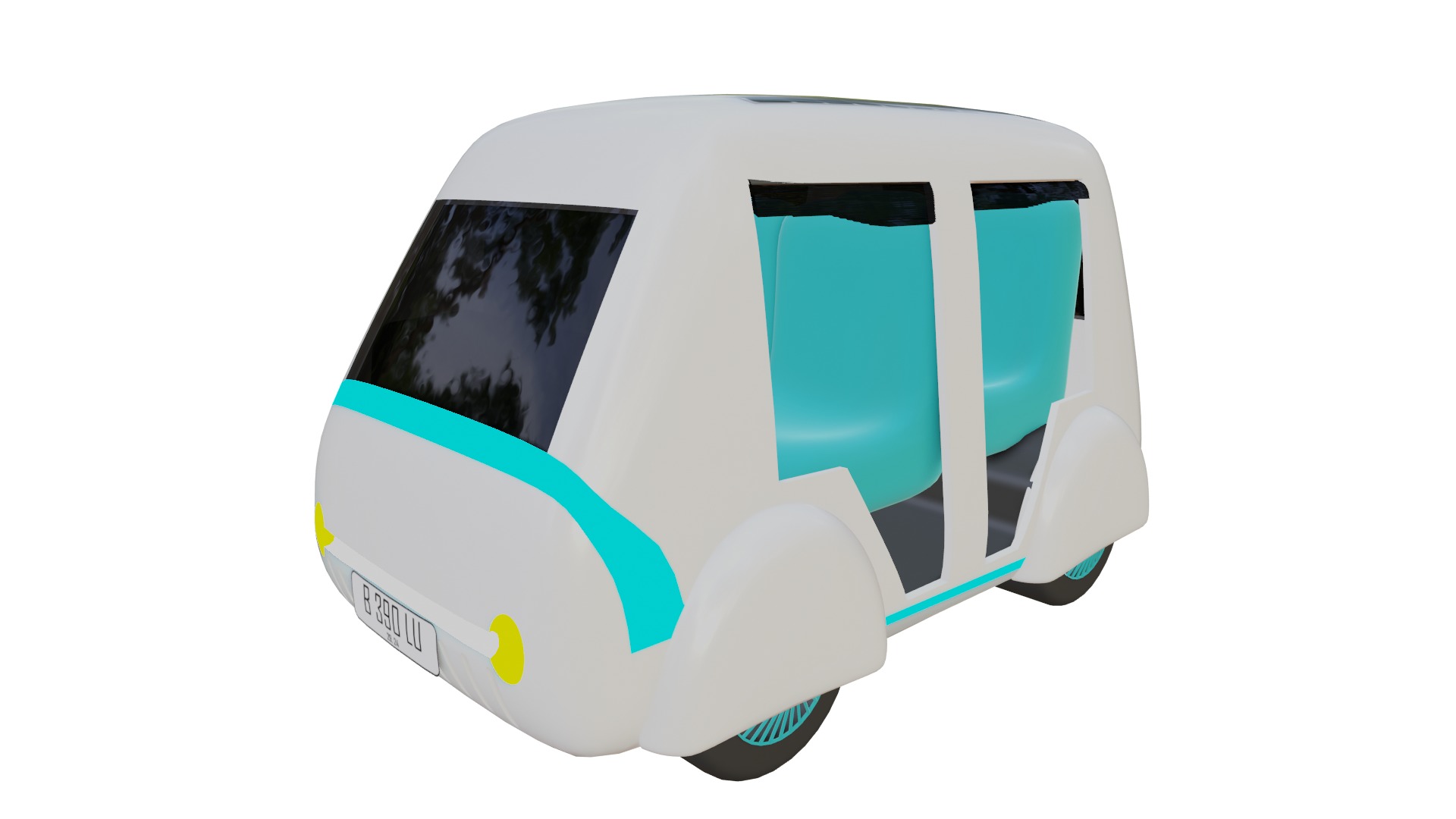 Futuristic Minibus Gen 1 3D model_8