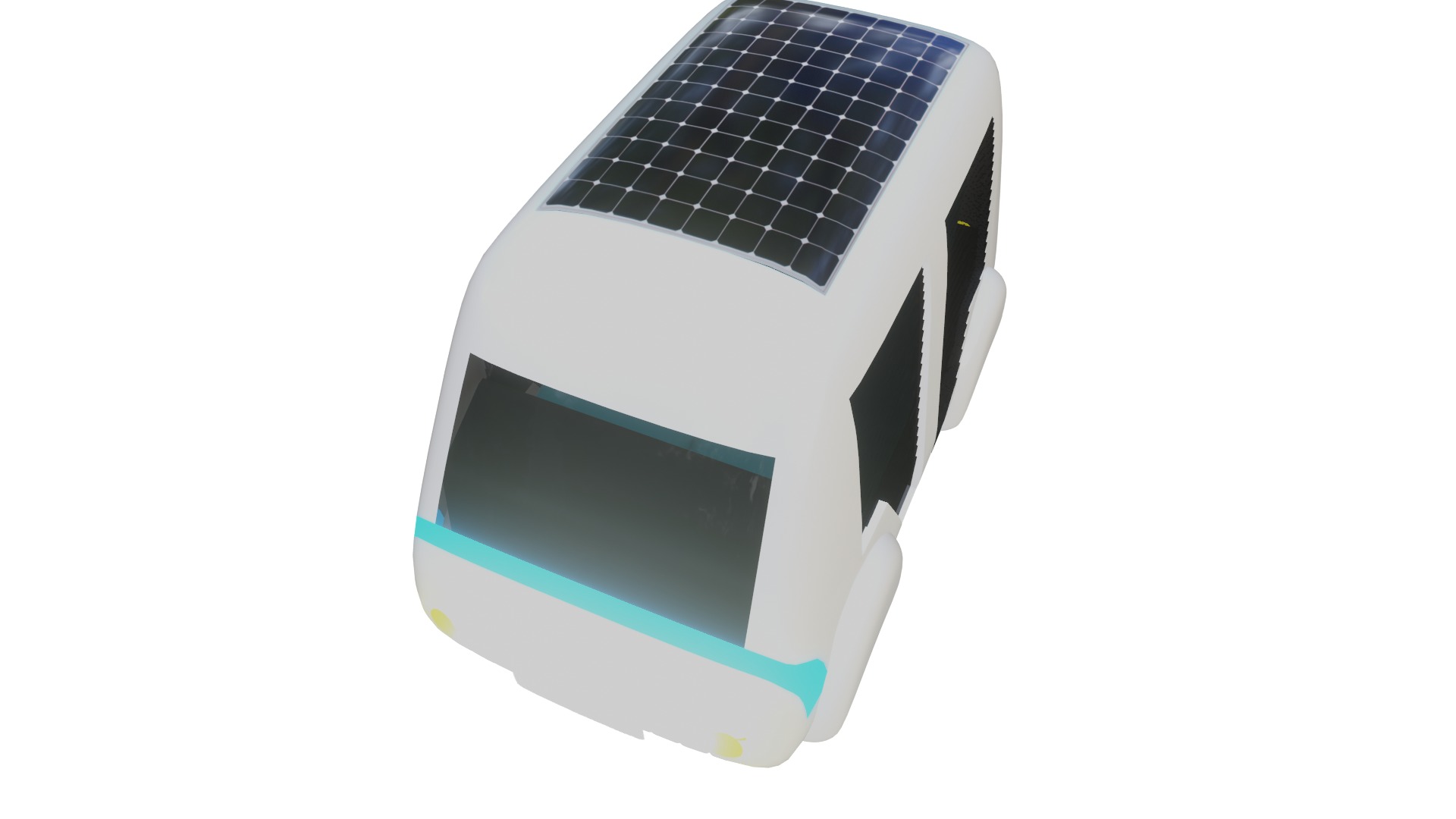 Futuristic Minibus Gen 1 3D model_4