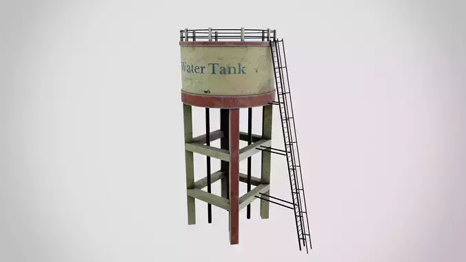 Overhead Water Storage Tank