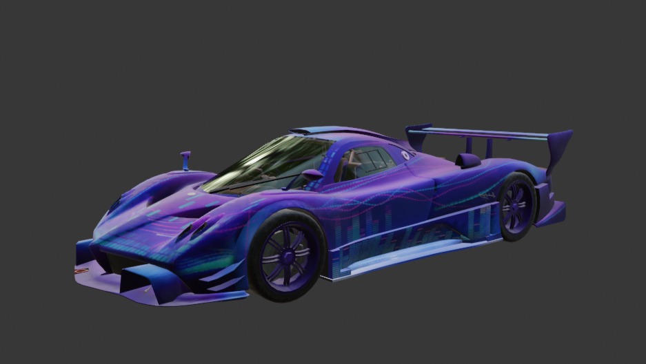 PUBG vehicles Racing pack 5 Low-poly 3D model_6