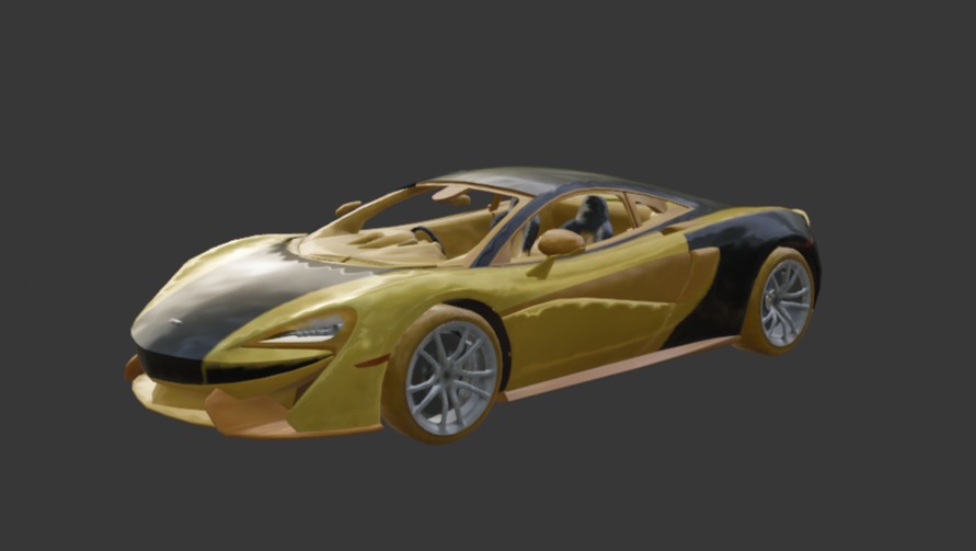 PUBG vehicles Racing pack 5 Low-poly 3D model_3