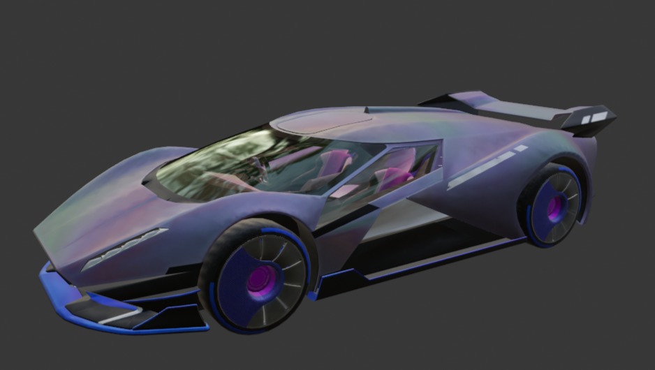 PUBG vehicles Racing pack 5 Low-poly 3D model_12