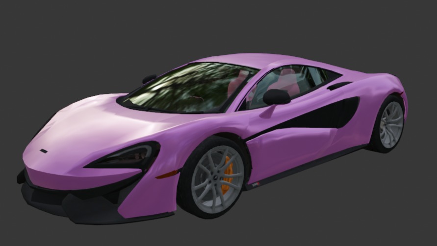 PUBG vehicles Racing pack 5 Low-poly 3D model_8