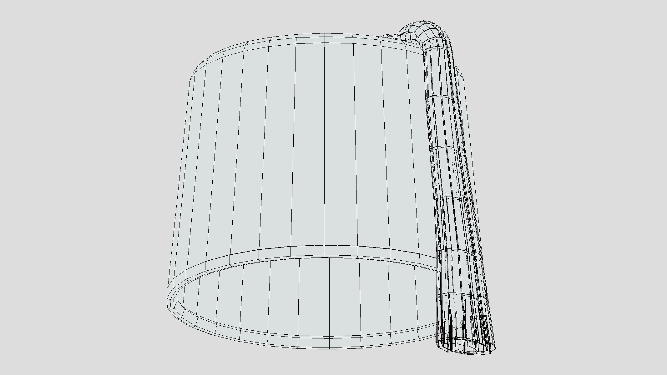 Fez Hat Low Poly Low-poly 3D model_11