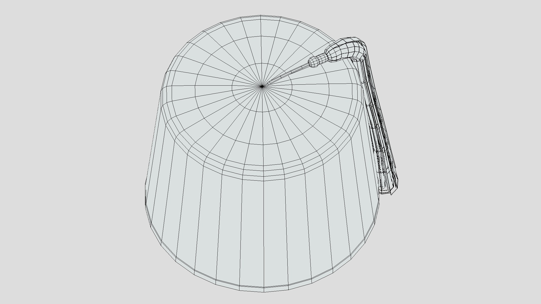 Fez Hat Low Poly Low-poly 3D model_9