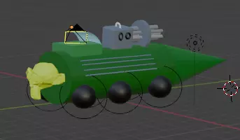 War car 3D print model_0