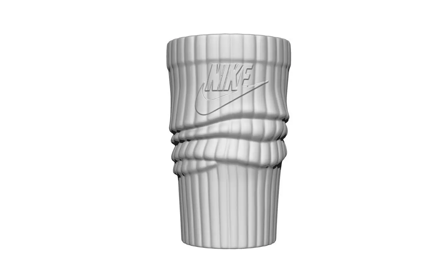 Sock vase - nike 3D print model