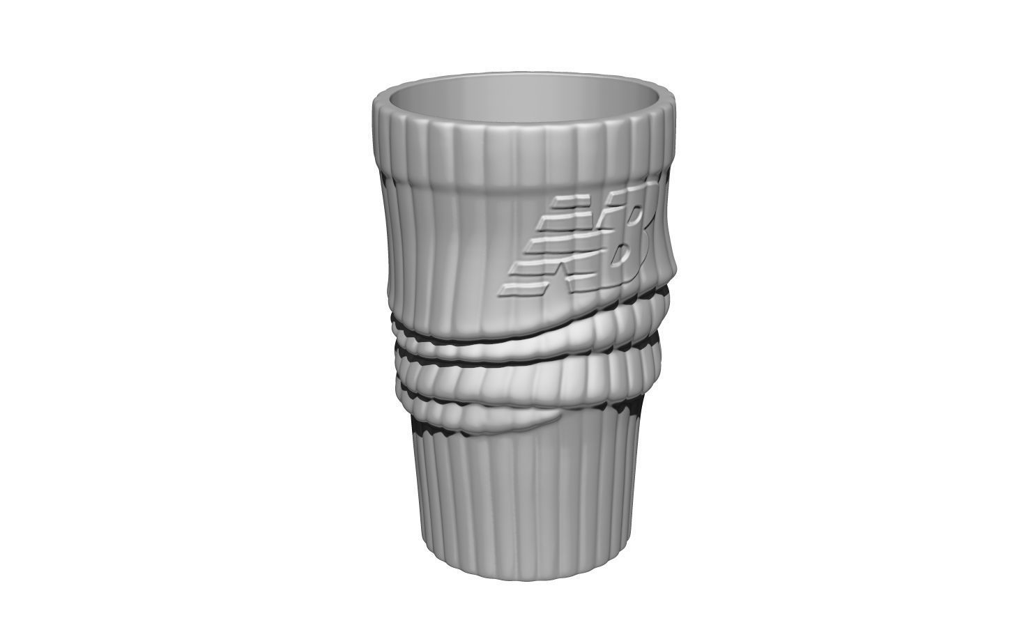 Sock vase - new balance 3D print model_1