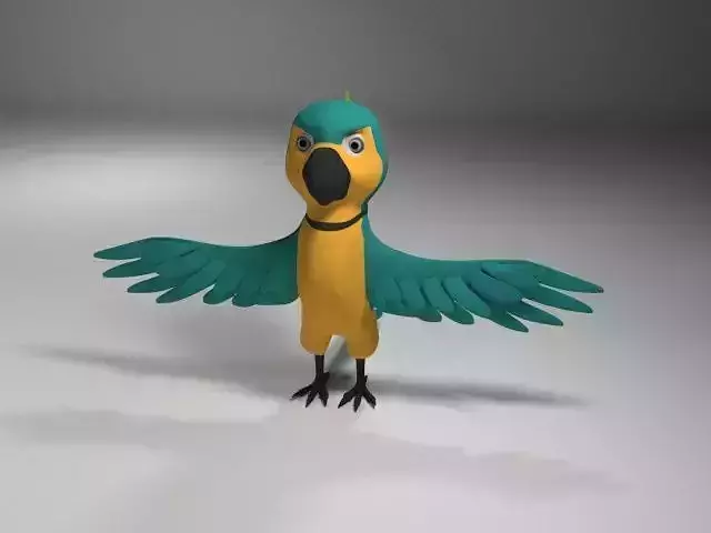 Cartoon Parrot