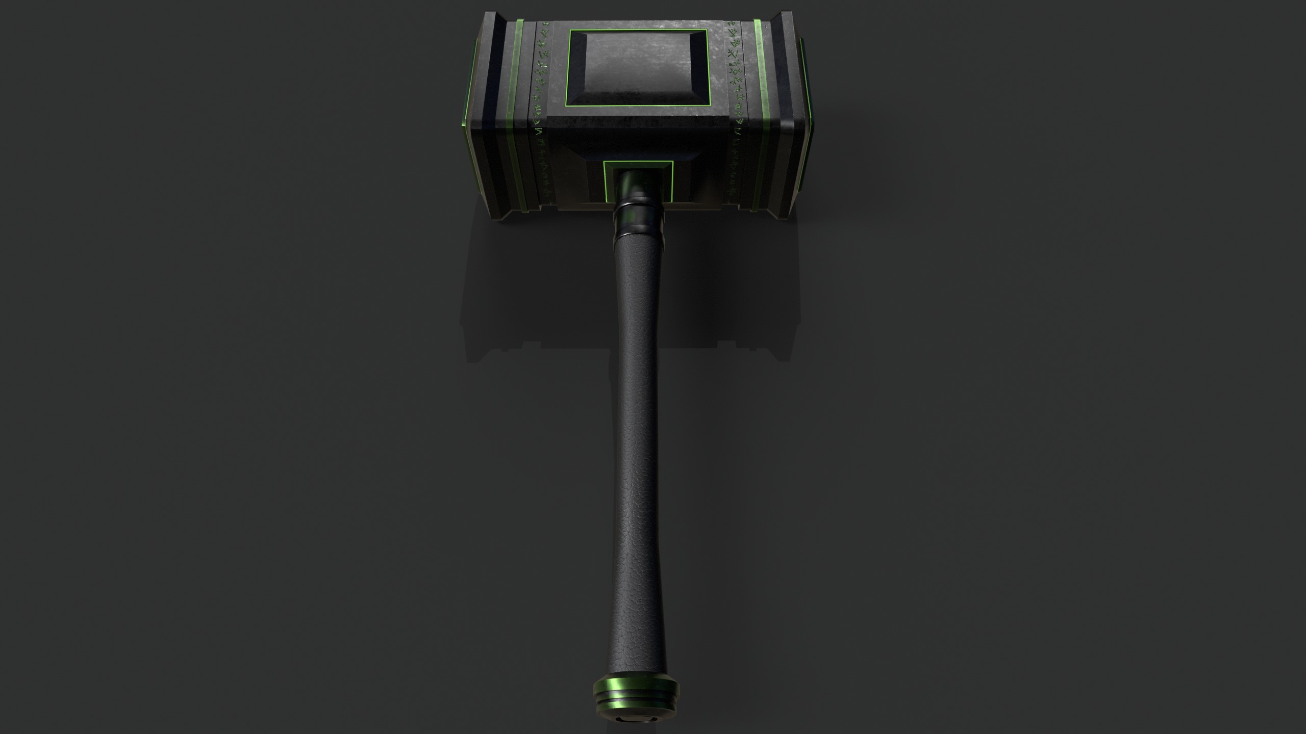 Game Ready Necrotic Weapon Pack 3D Model Collection_7