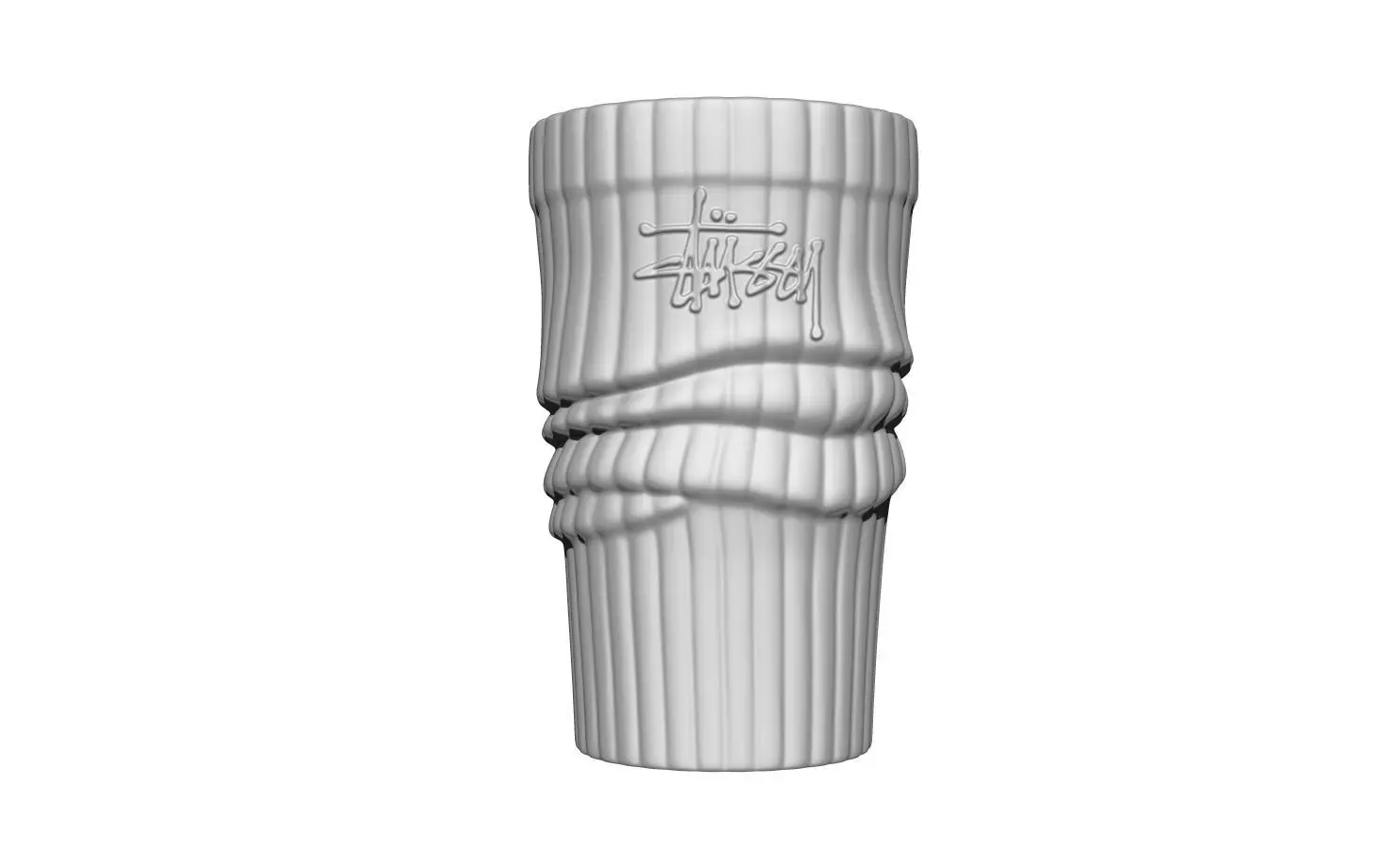 Sock vase - stussy 3D print model