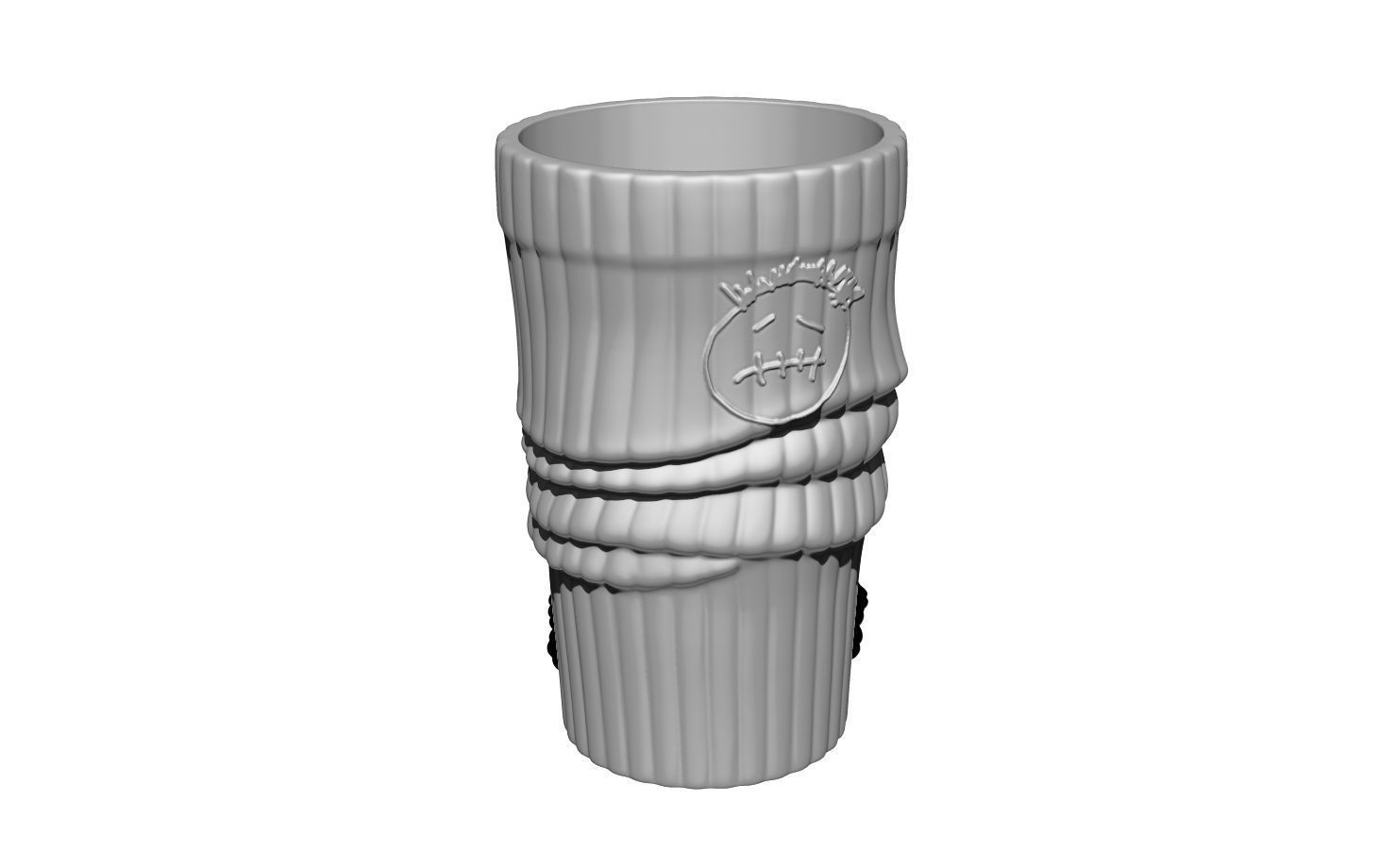 Sock vase - Travis Scott 3D print model_1