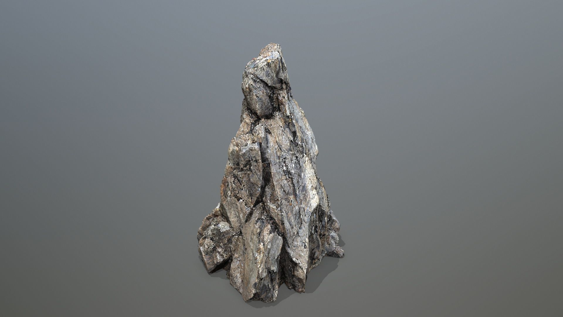 desert rocks Low-poly 3D model_16