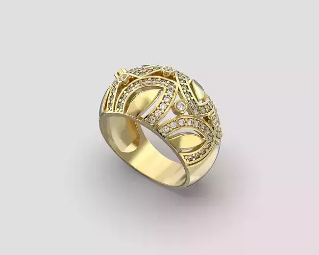 R 182 Ring 3D print model