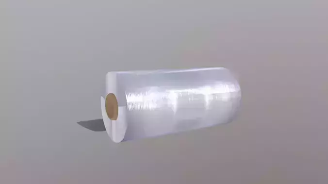 Roll film 200X200X400 Low-poly 3D model