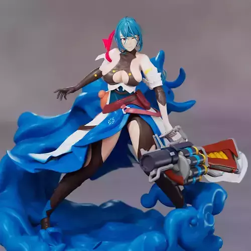 Honkai Star Rail Natasha Figure 3D print model