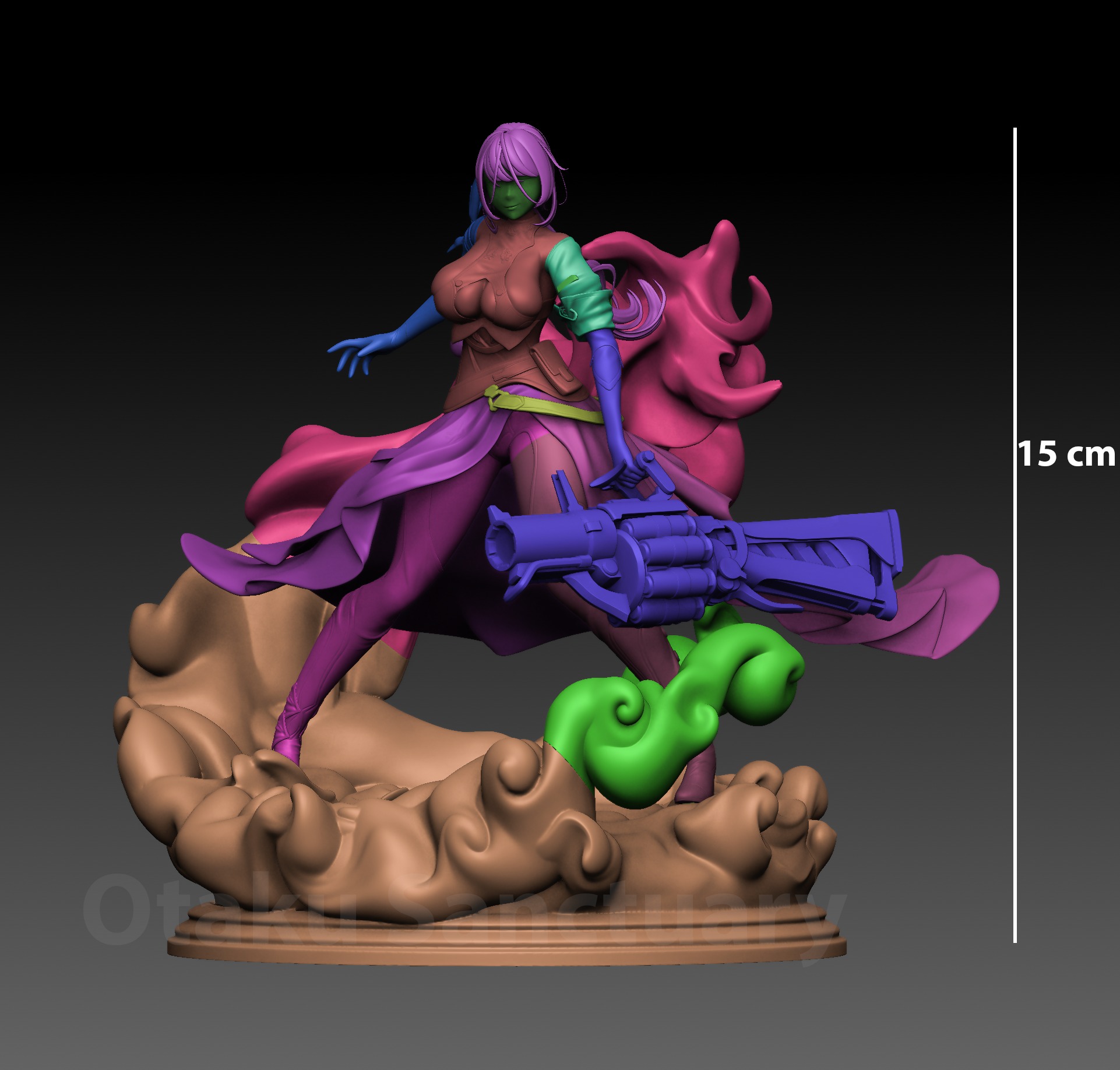 Honkai Star Rail Natasha Figure 3D print model_5